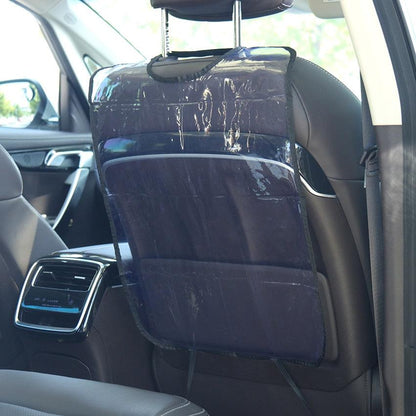 1PC Car Accessories Car Seat Back Protector Cover Anti-Child-Kick Pad Anti Mud Dirt Auto Seat Cover Cushion Kick Mat Pad Premium Quality Car Kick Mats Best Waterproof Protection for Upholstery from Dirt Mud Scratches Extra Large Car Seat Protector