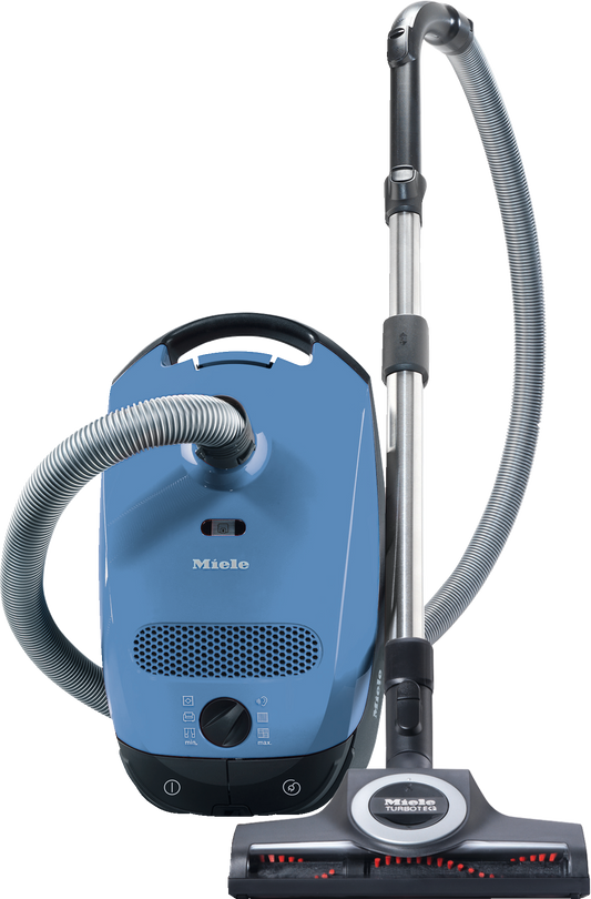 Miele Classic C1 Turbo Team PowerLine Vacuum Canister SBAN0 in Tech Blue