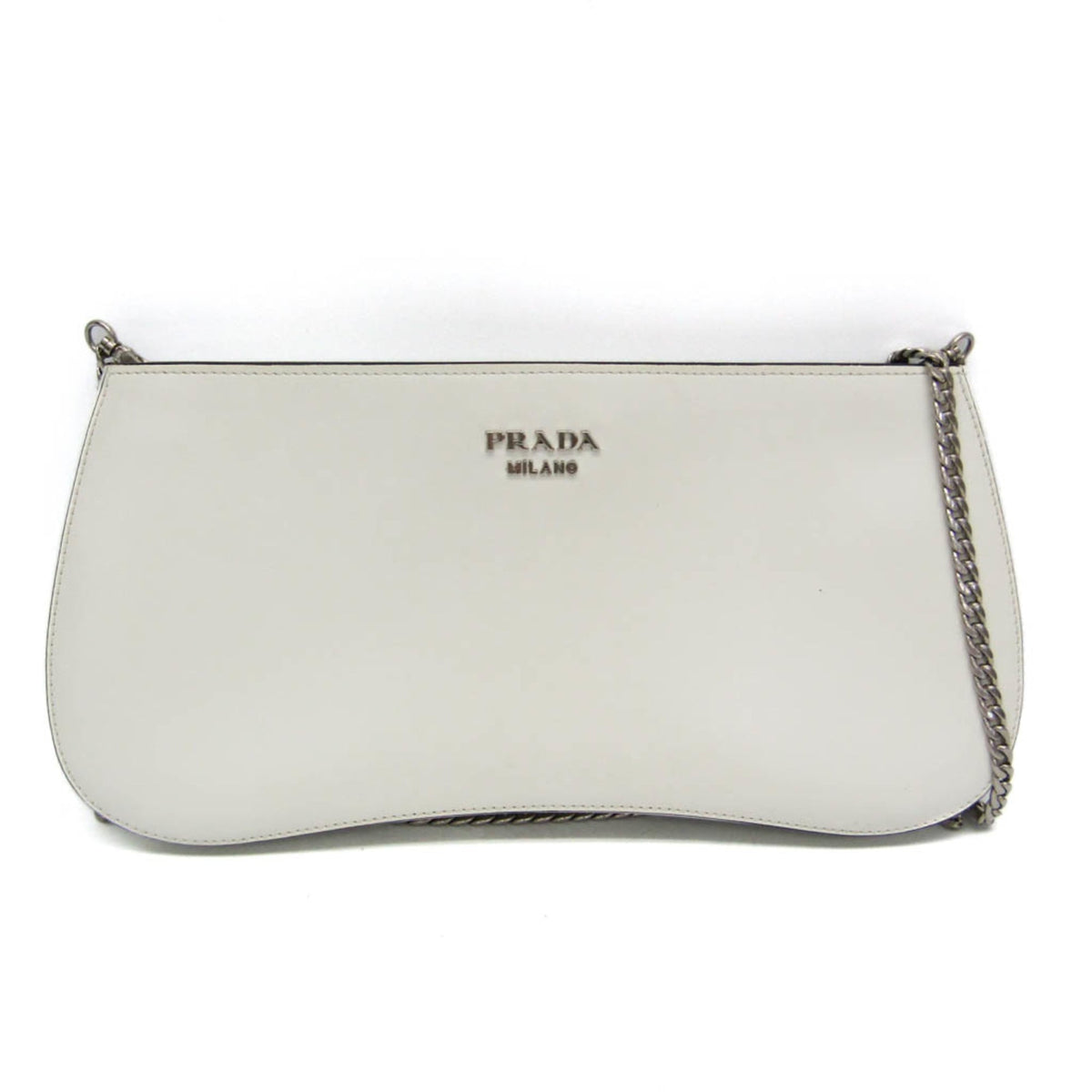 Prada Sydney · Leather Clutch