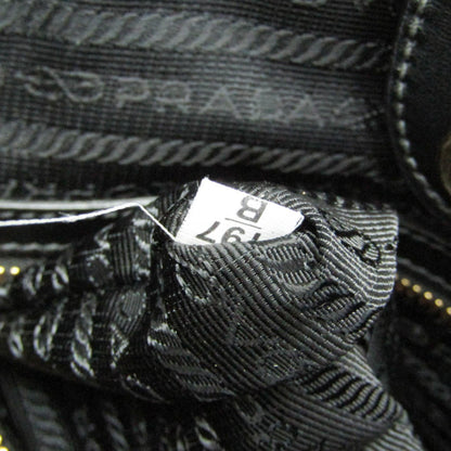 Prada Logo Jacquard · Leather