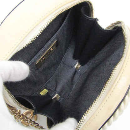 Chanel Coco Mark · Round Chain · Leather
