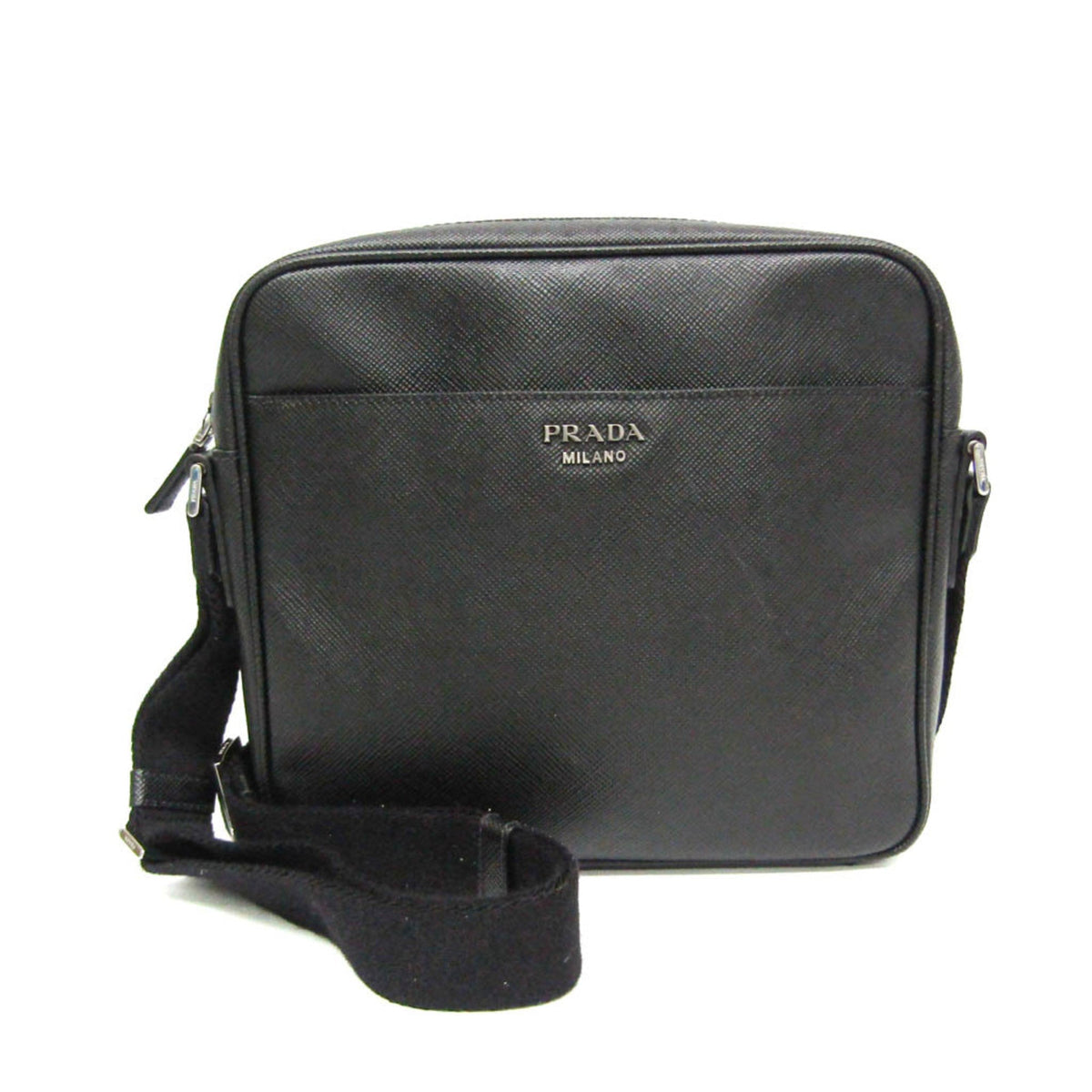 Prada Saffiano · Leather Shoulder Bag
