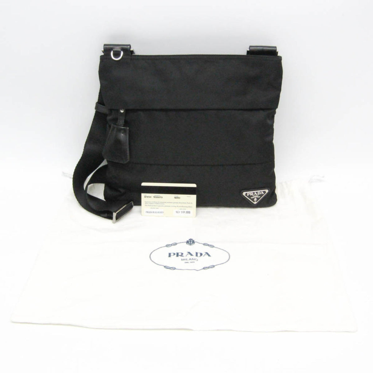 Prada Tessuto · Nylon Shoulder Bag