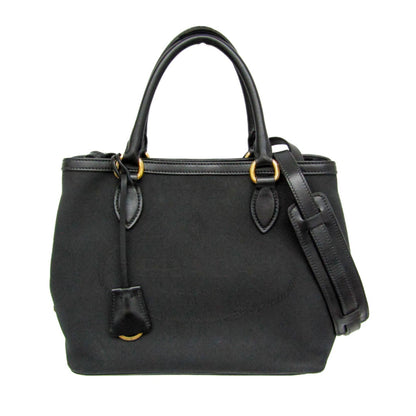 Prada Logo Jacquard · Leather