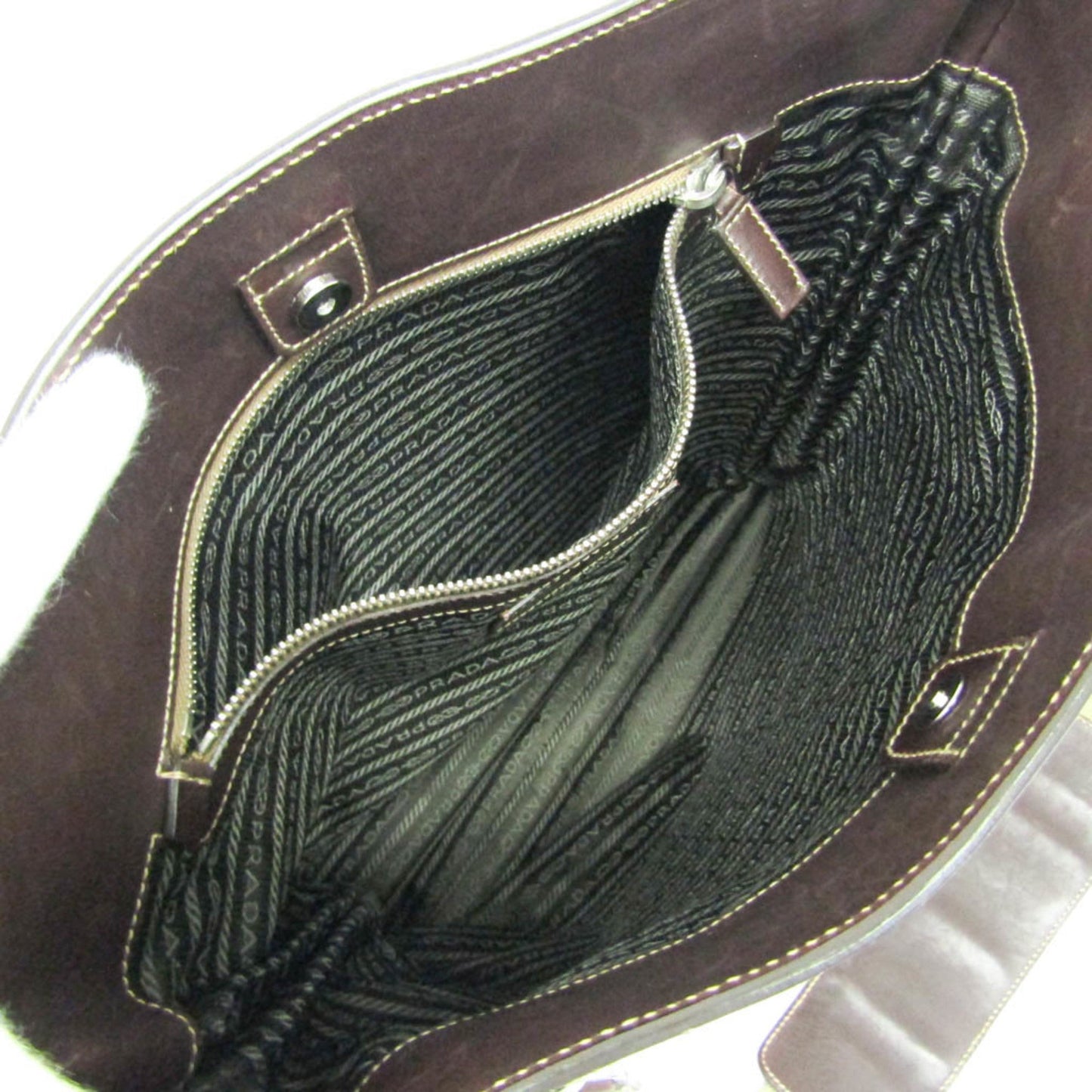 Prada Jacquard Shoulder Bag