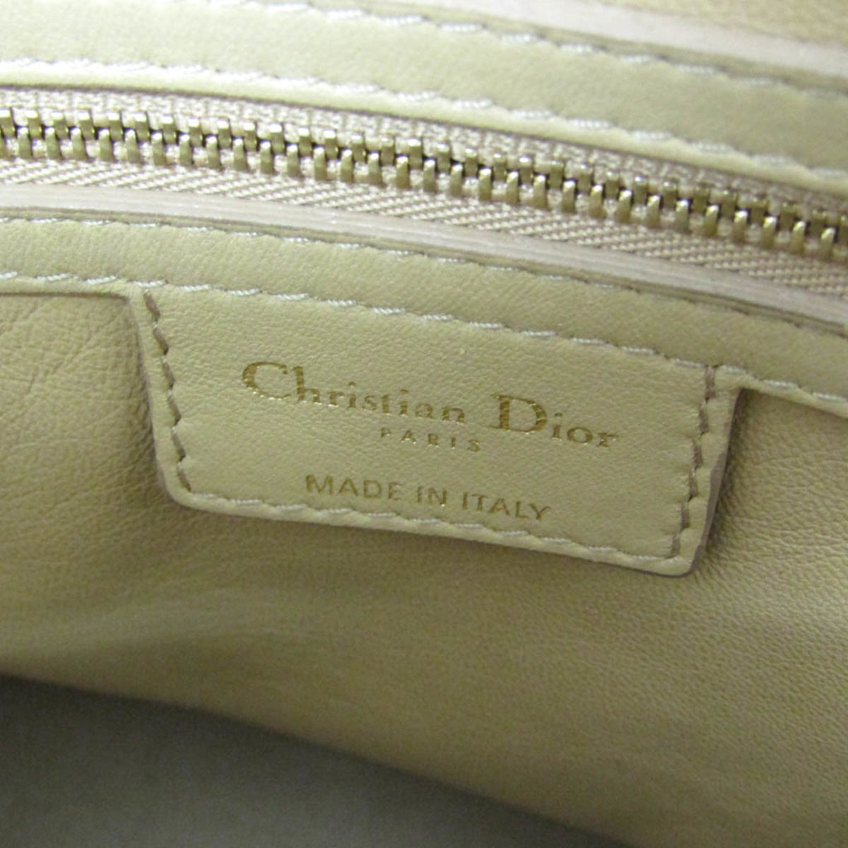 Christian Dior Gaufré · Lambskin