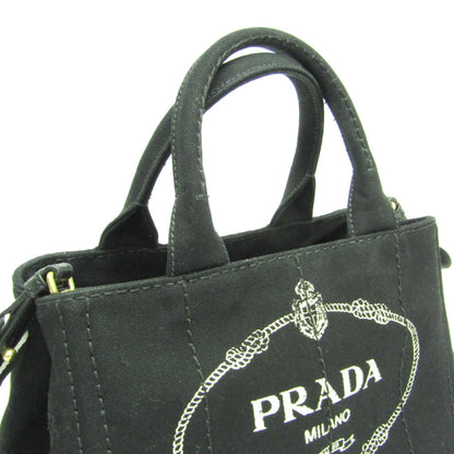 Prada Canapa · Denim Shoulder Bag