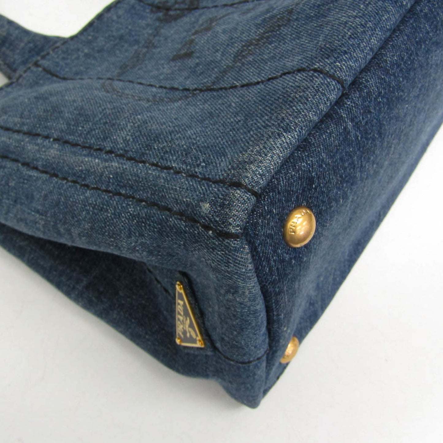 Prada Canapa · Denim Tote