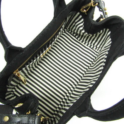 Prada Canapa · Denim Shoulder Bag