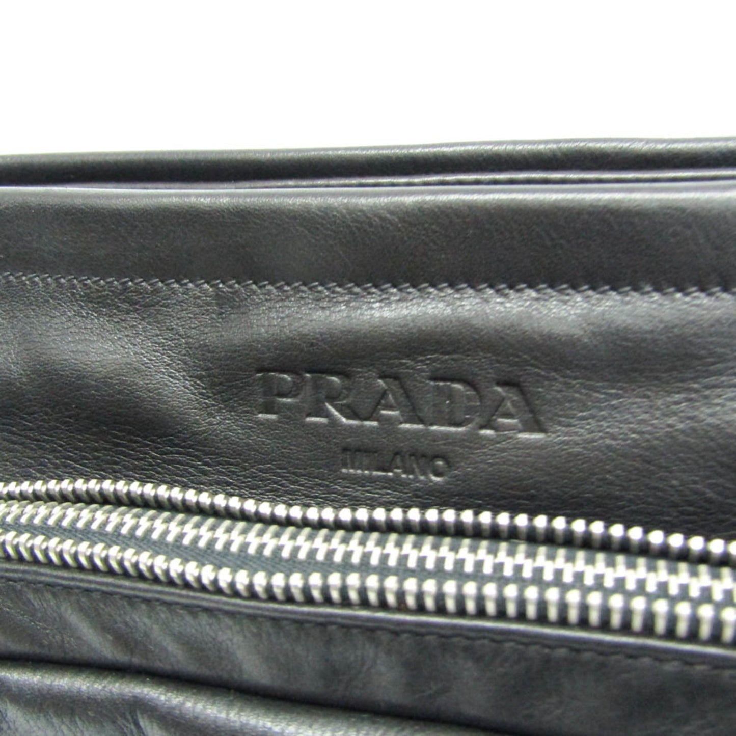 Prada Bandoliera · Leather Shoulder Bag