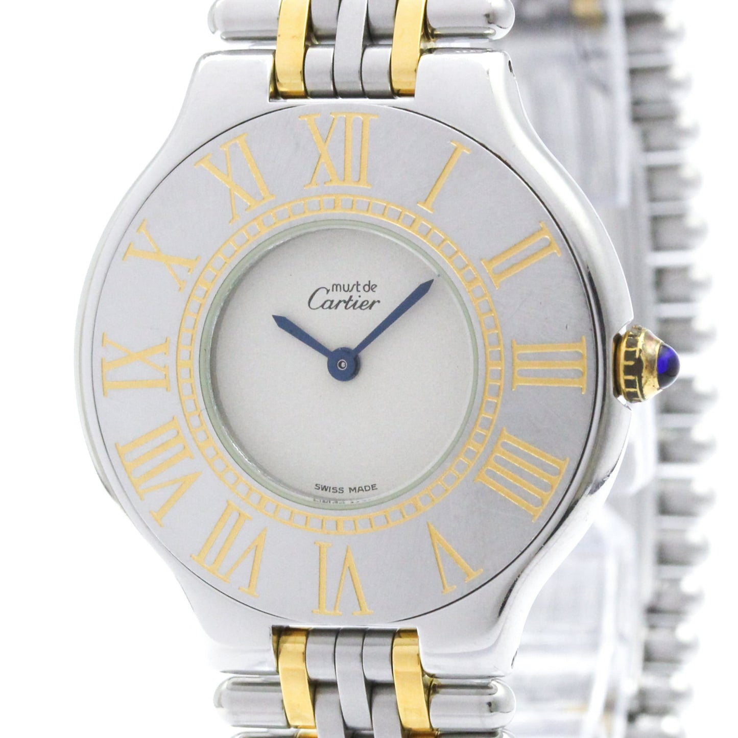 Cartier Must 21 · Gold Plated Steel · Quartz