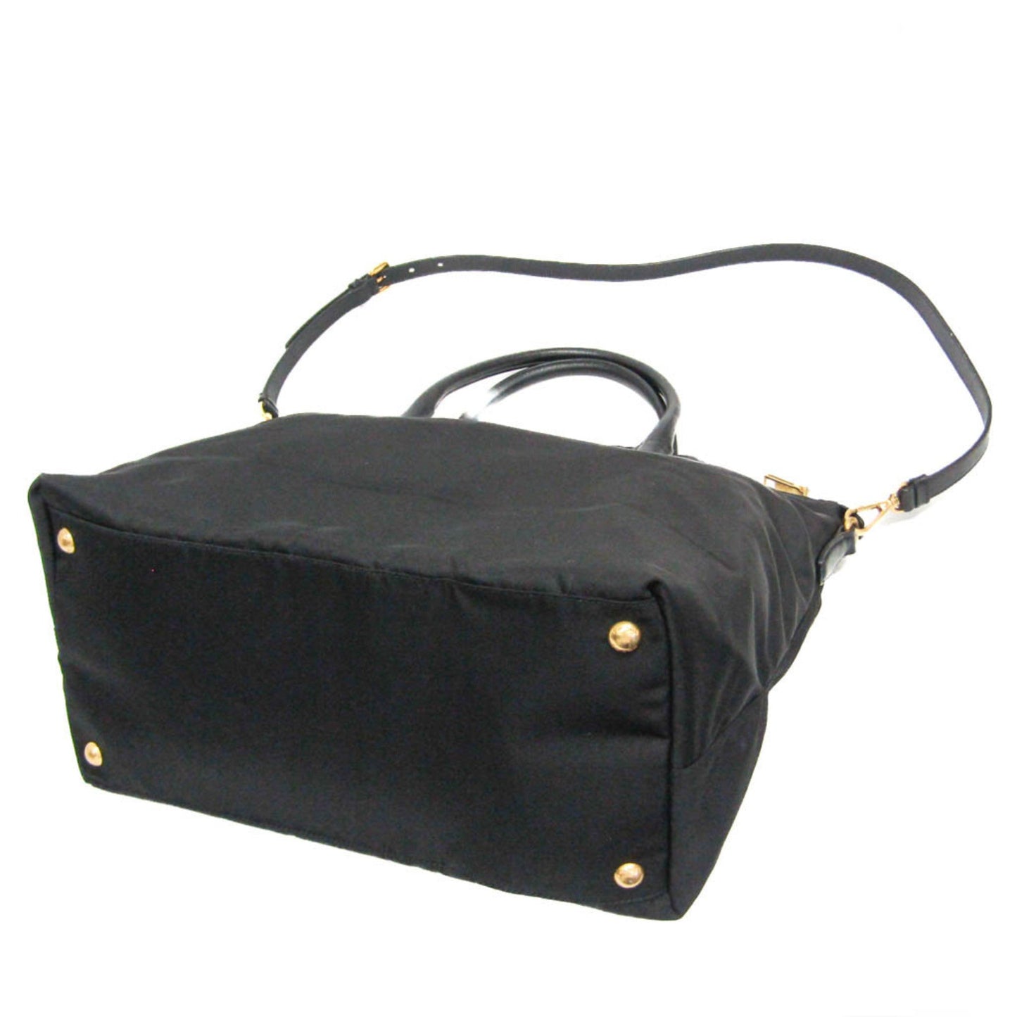 Prada · Nylon & Leather Tote
