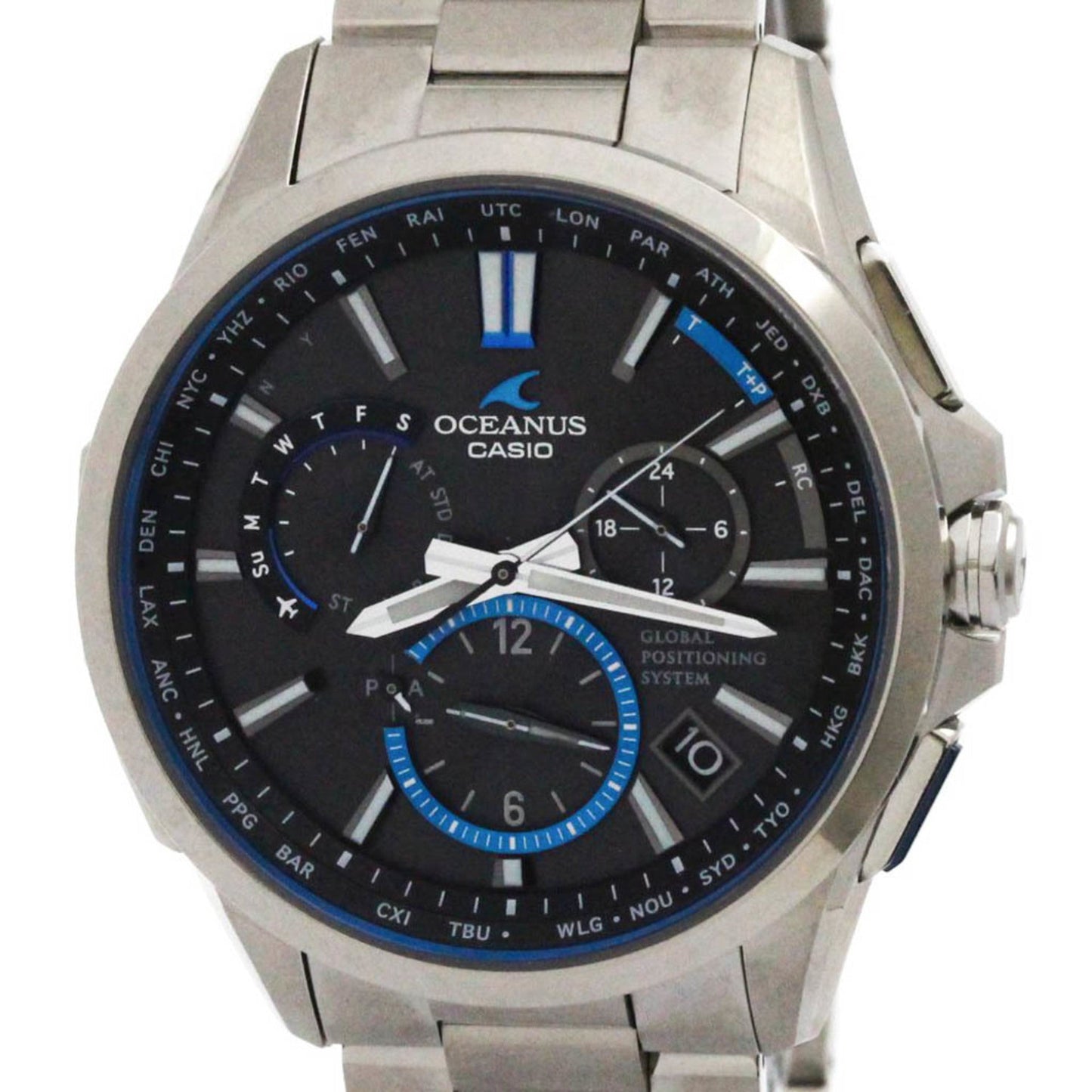 Casio Oceanus · GPS · Titanium