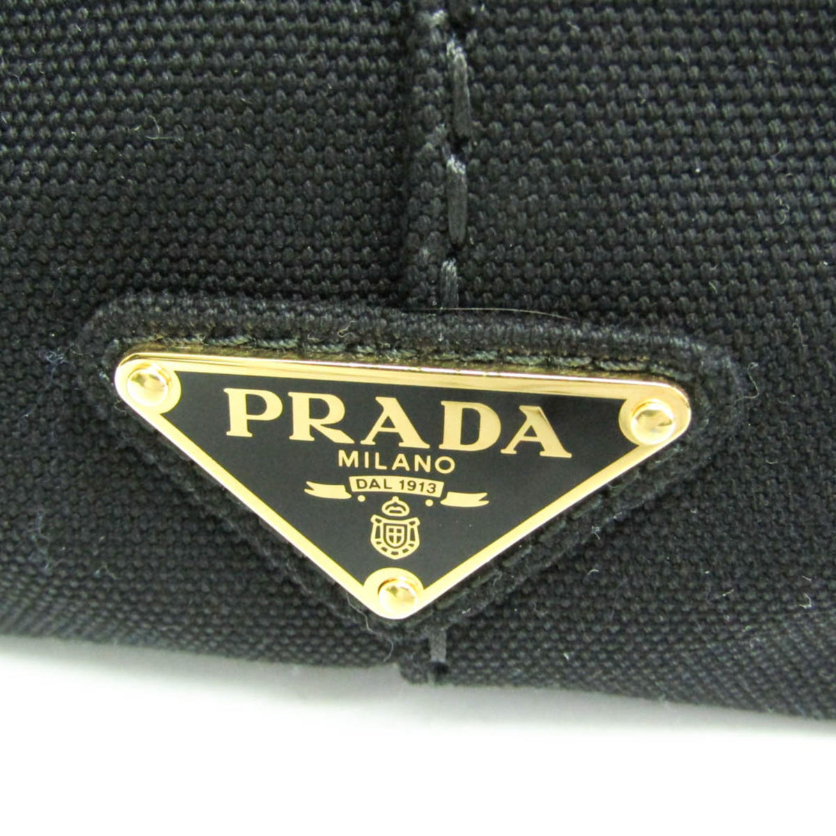 Prada Canapa · Denim Shoulder Bag