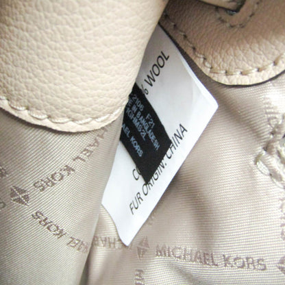 Michael Kors Hamilton · Leather & Fur Satchel