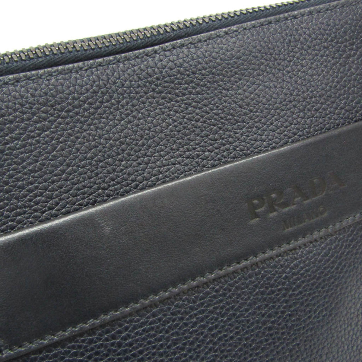 Prada Leather Messenger · Dual Tone