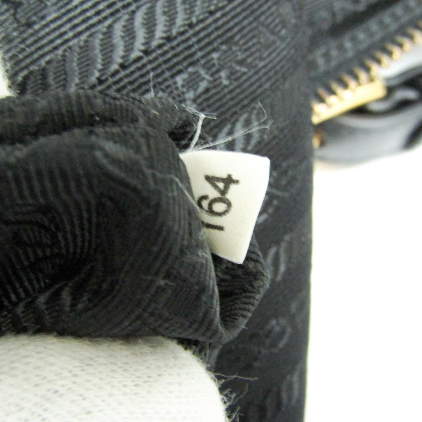 Prada · Nylon & Leather Tote