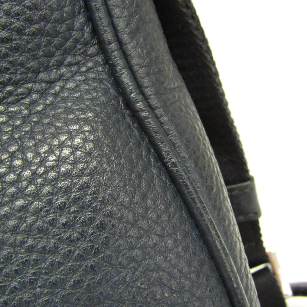 Prada Leather Messenger · Push Lock