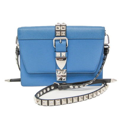 Prada Electra Studs · Leather Shoulder Bag
