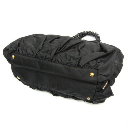 Prada Ruffled Chain · Nylon Tote