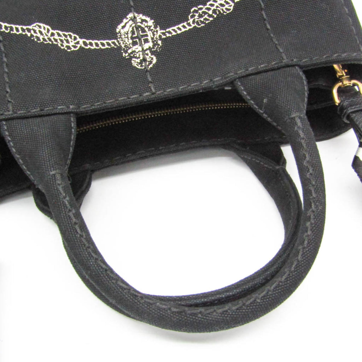 Prada Canapa · Denim Shoulder Bag