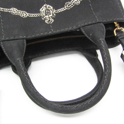 Prada Canapa · Denim Shoulder Bag