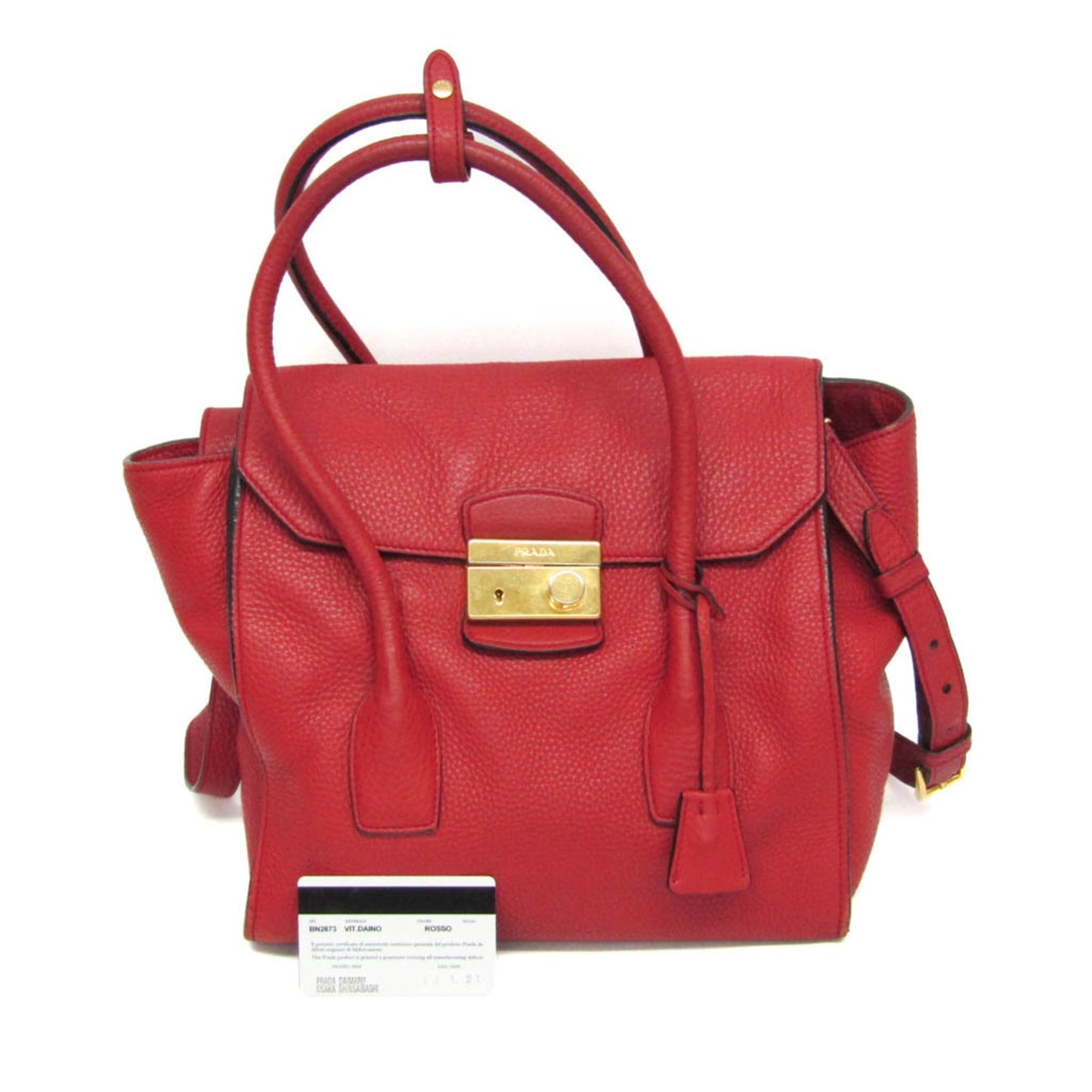 Prada Vit Daino · Leather
