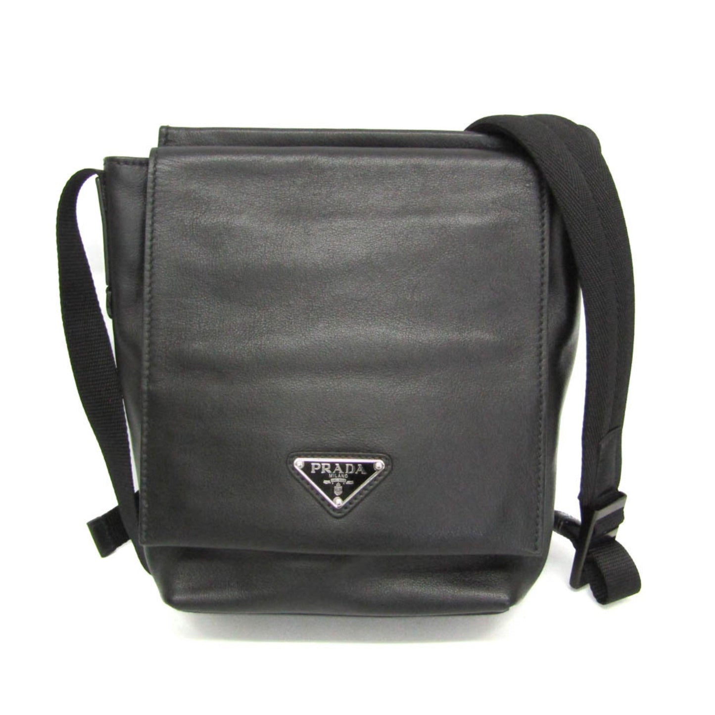 Prada · Leather Shoulder Bag