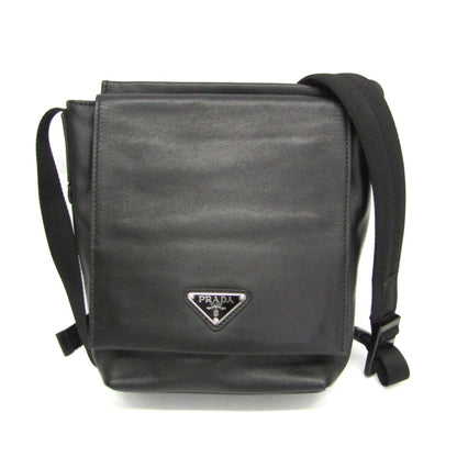 Prada · Leather Shoulder Bag