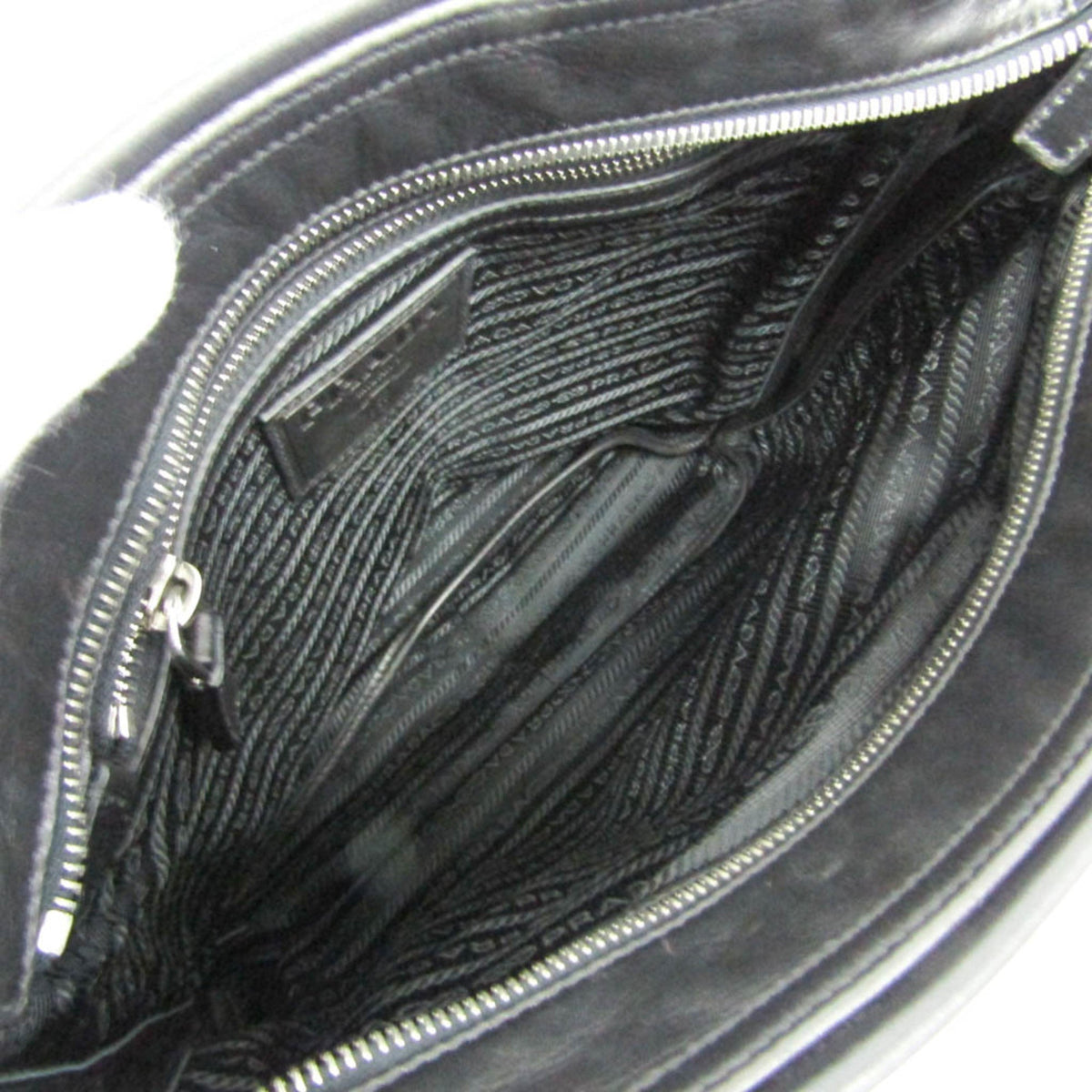 Prada Bandoliera · Leather Shoulder Bag