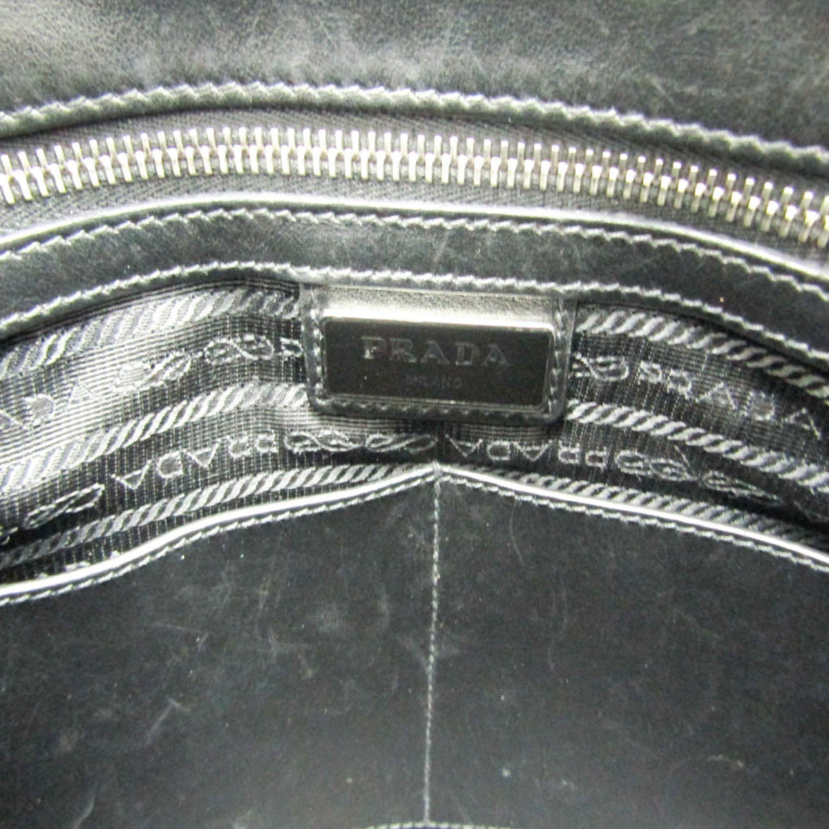 Prada Saffiano · Leather Shoulder Bag