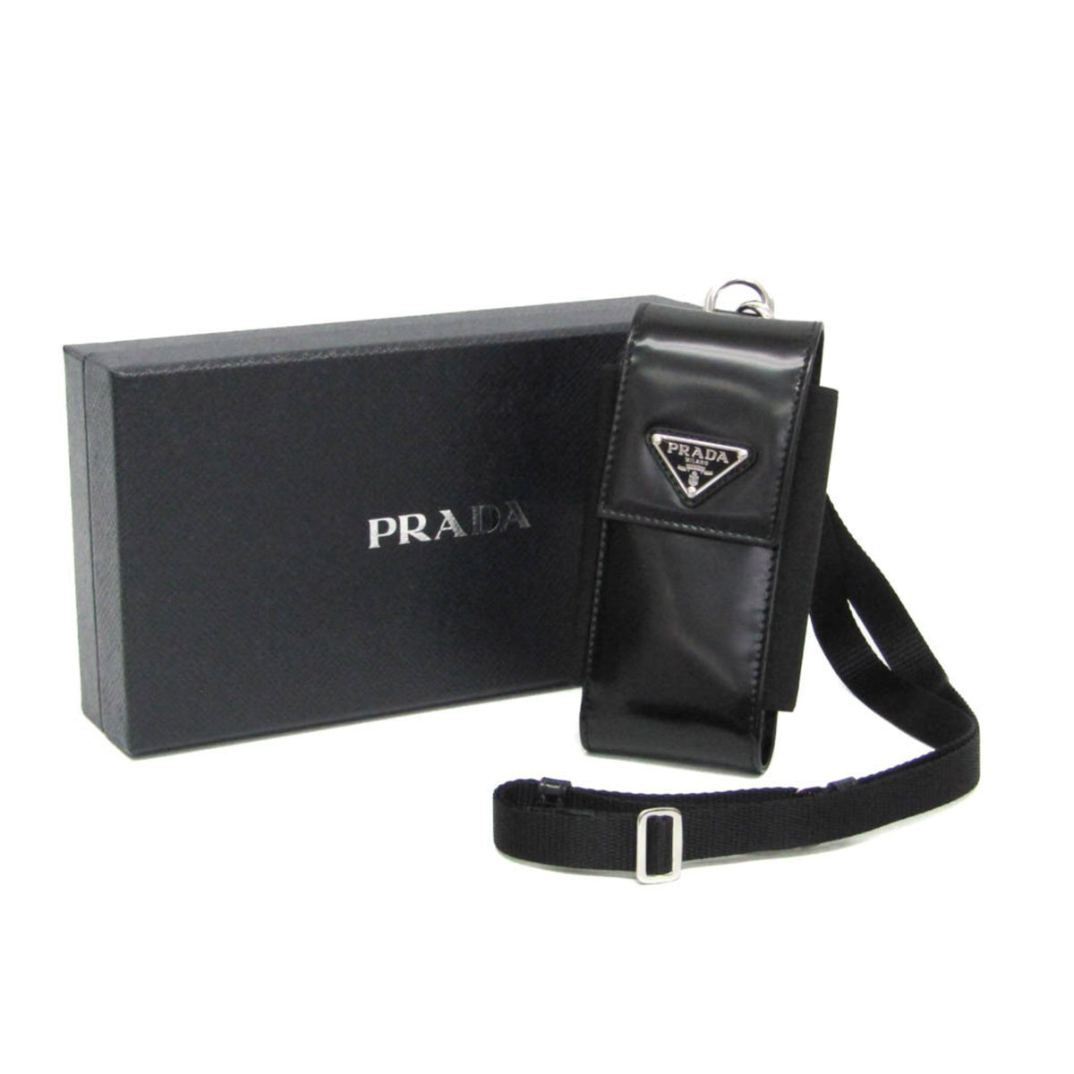 Prada Triangle Logo · Phone Pouch