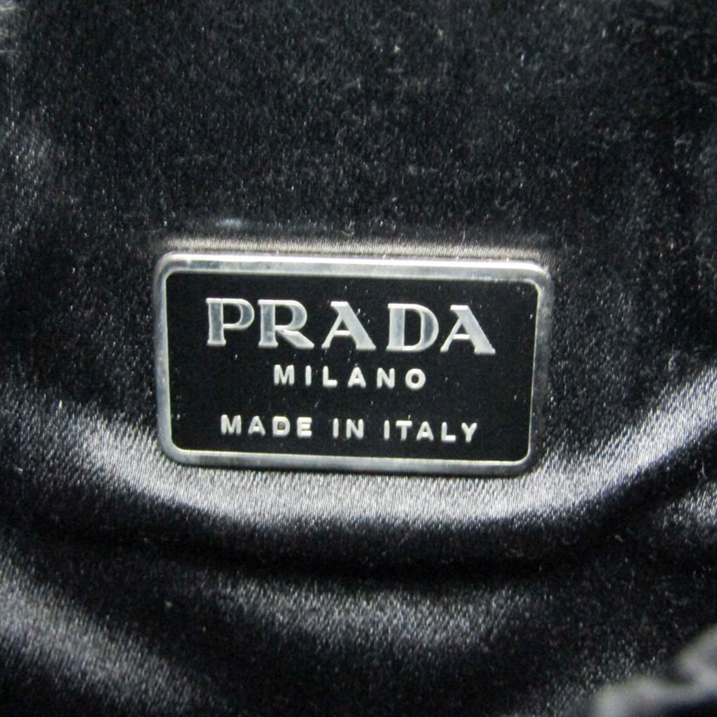 Prada Triangle Logo · Nylon