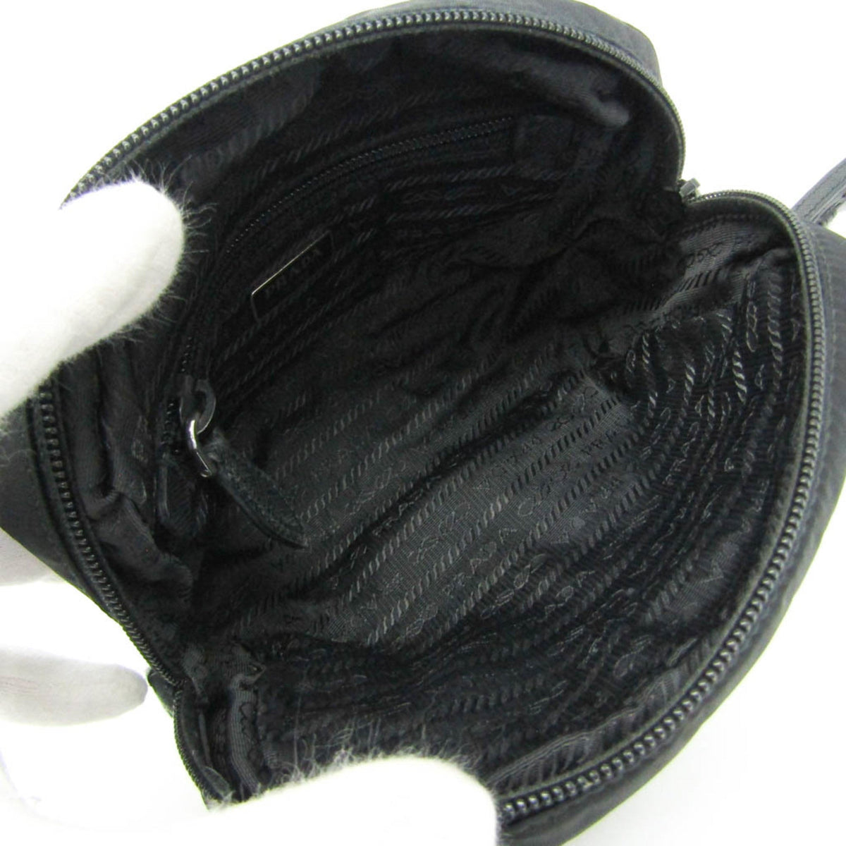 Prada Vela · Leather Pouch