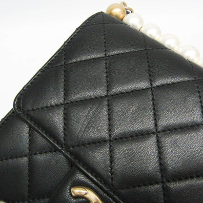 Chanel Matelassé · Lambskin · Pearl Chain