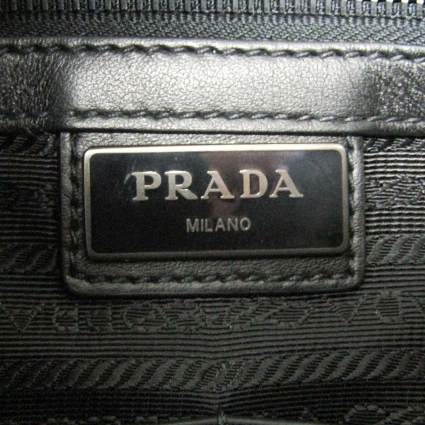 Prada Leather Messenger · Dual Tone