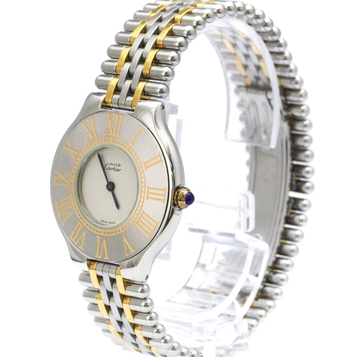 Cartier Must 21 · Gold Plated Steel · Quartz