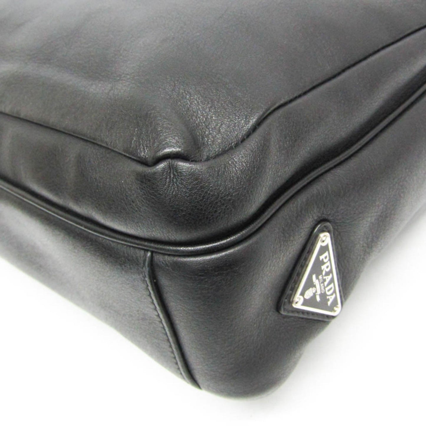 Prada · Leather Shoulder Bag