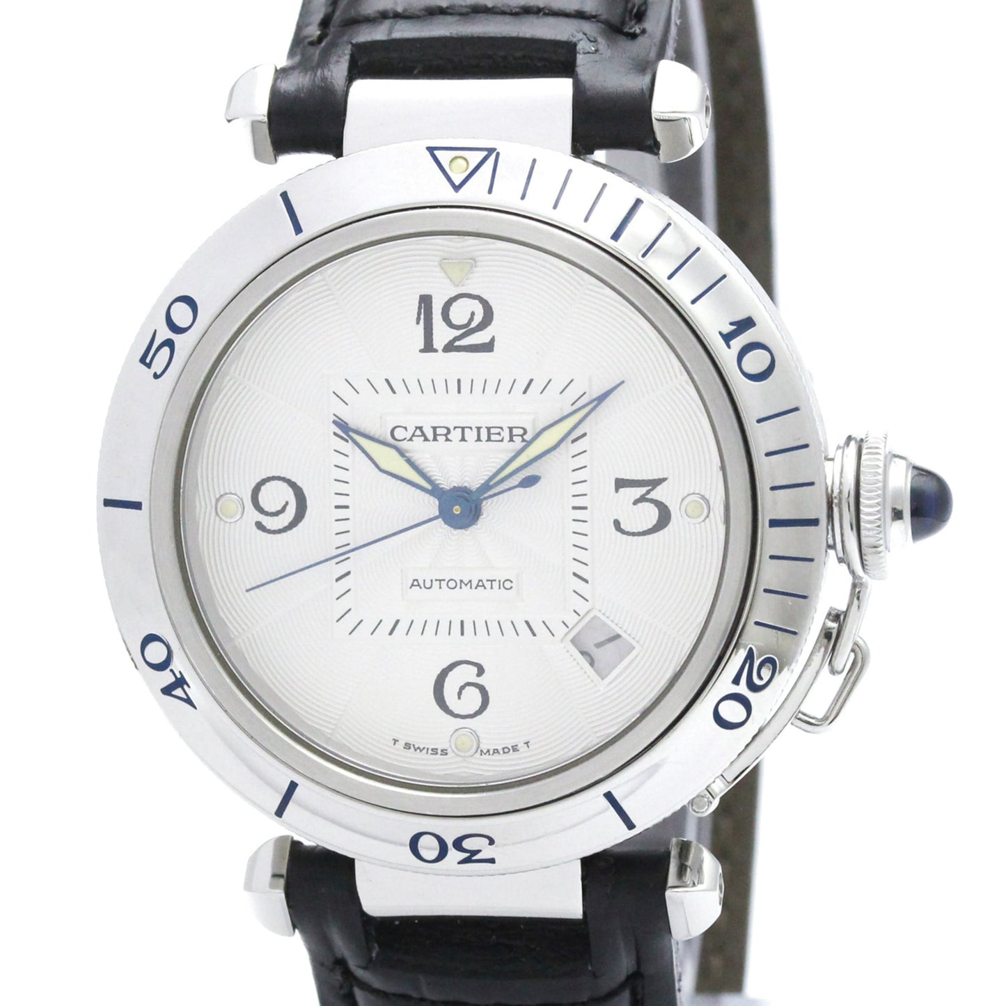 Cartier Pasha 38 · Steel · Automatic