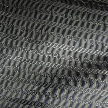 Prada Logo Jacquard · Leather