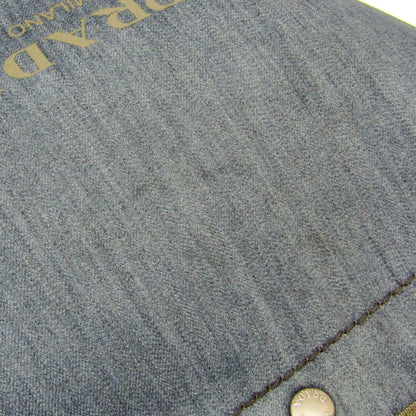 Prada Denim · Leather Tote