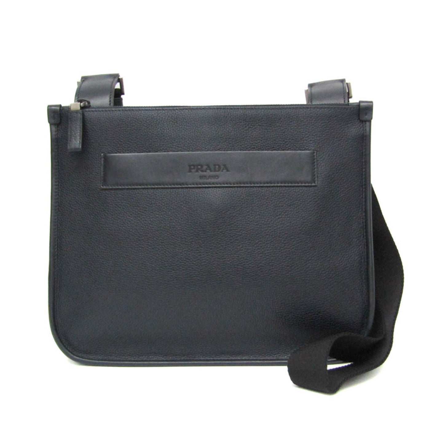 Prada Leather Messenger · Dual Tone