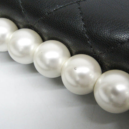 Chanel Matelassé · Lambskin · Pearl Chain