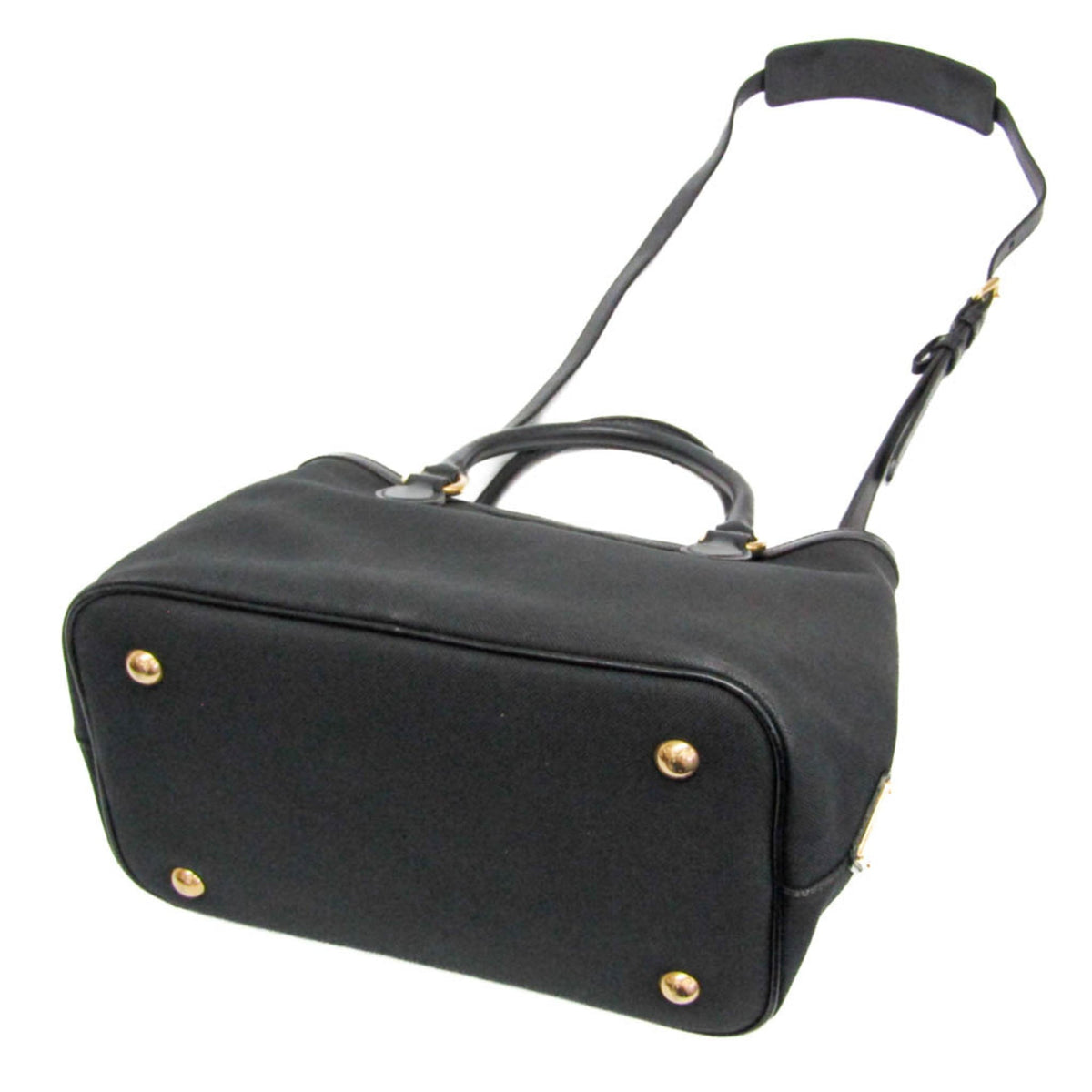 Prada Logo Jacquard · Leather