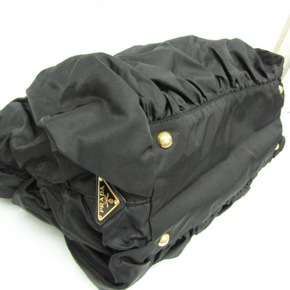 Prada Ruffled Chain · Nylon Tote