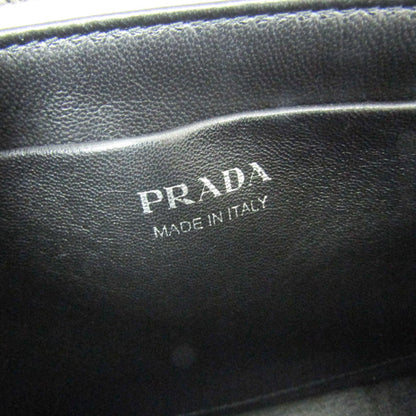 Prada Sydney · Leather Clutch
