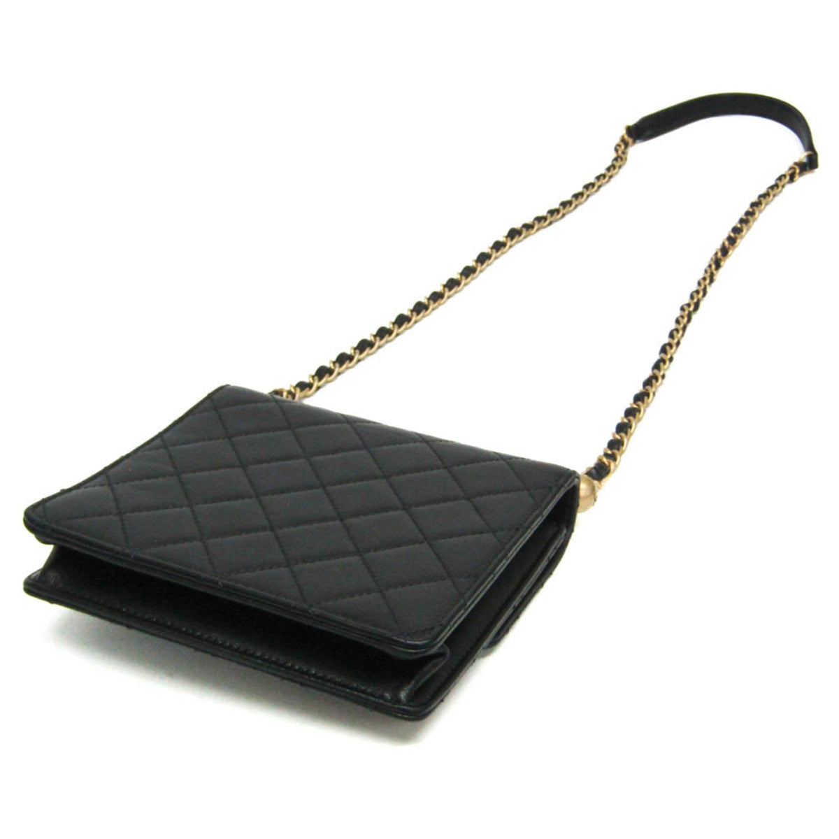 Chanel Matelassé · Lambskin · Pearl Chain