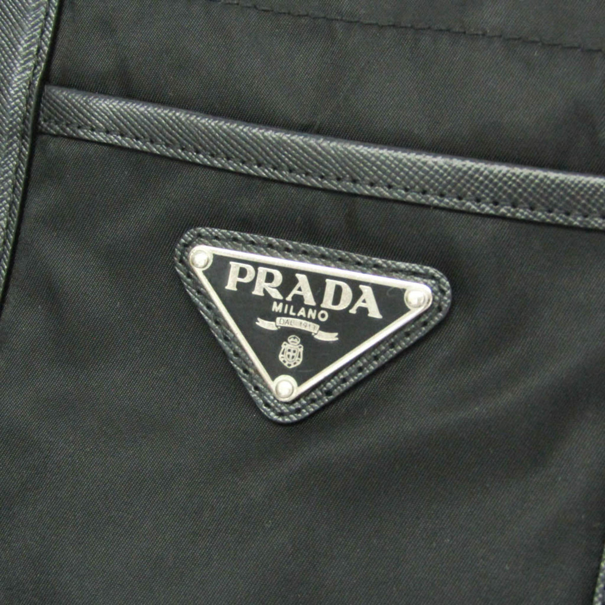 Prada Tessuto Saffiano · Nylon Tote