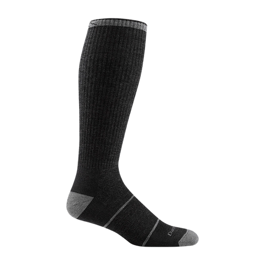 Darn Tough Paul Bunyan Over-the-Calf Midweight Full Cushion Work Mens Socks — Gravel