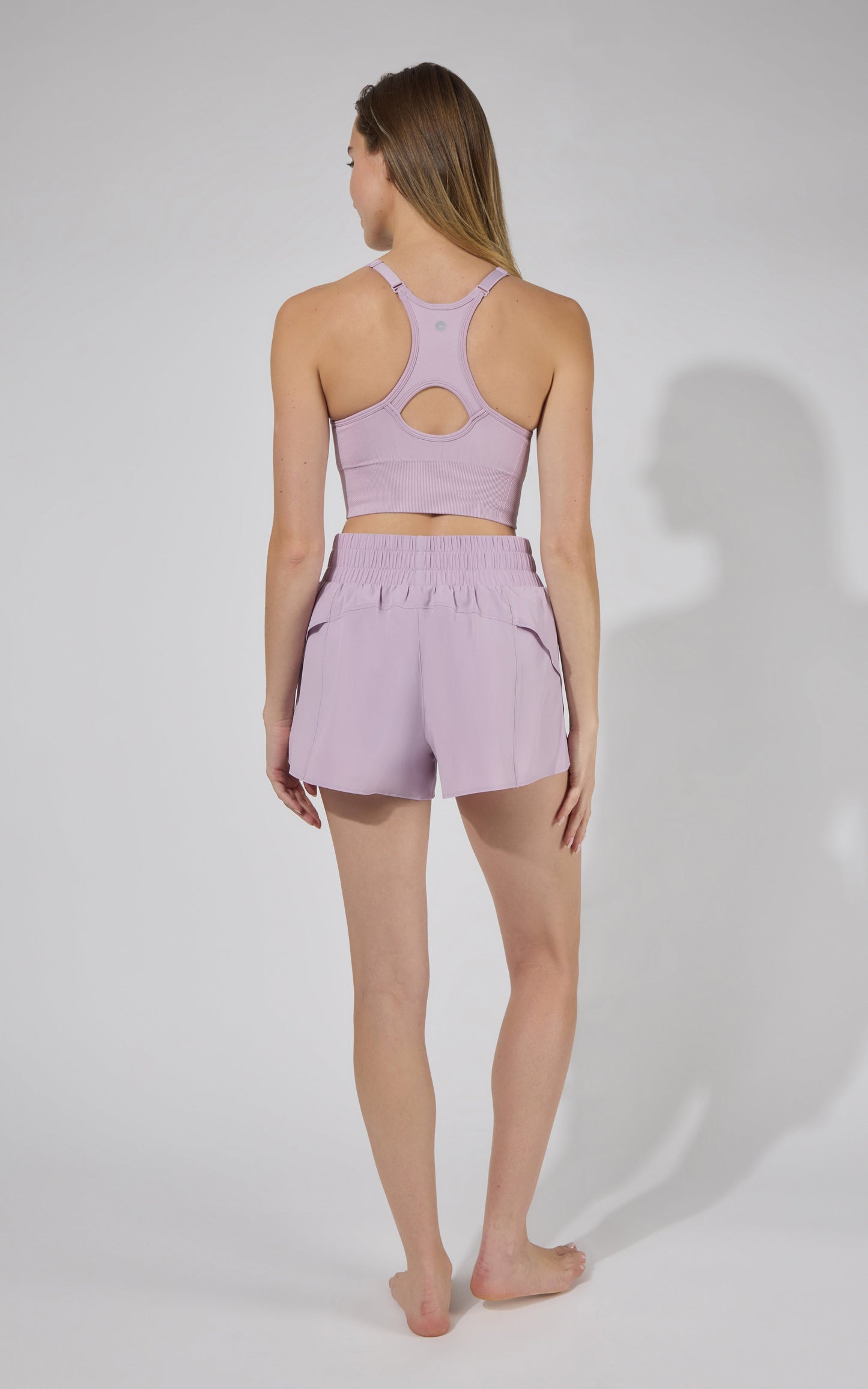 Seamless Rib Verta Bra & Lightstreme Running Short